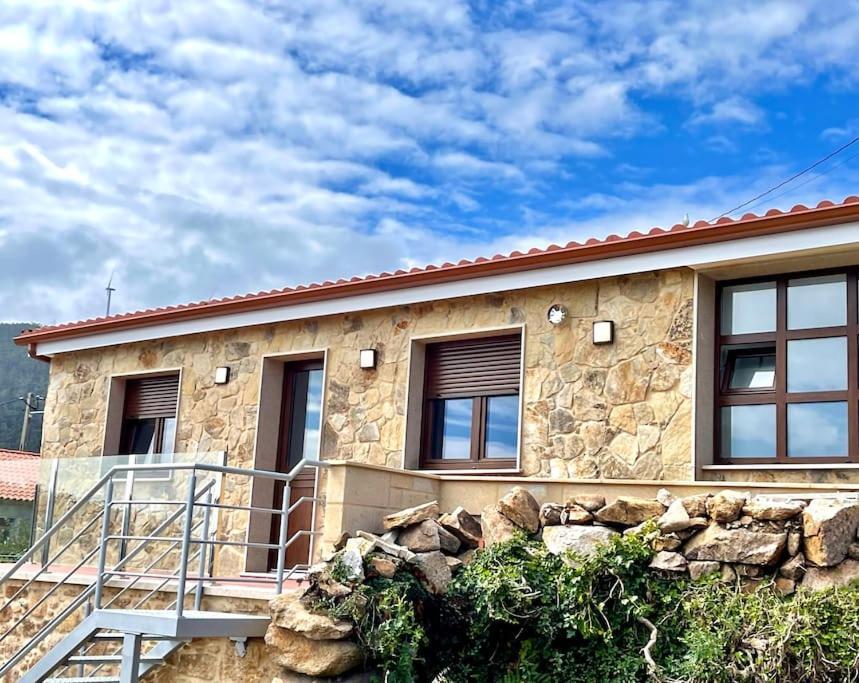 Solpor De Ezaro Villa Dumbría Buitenkant foto