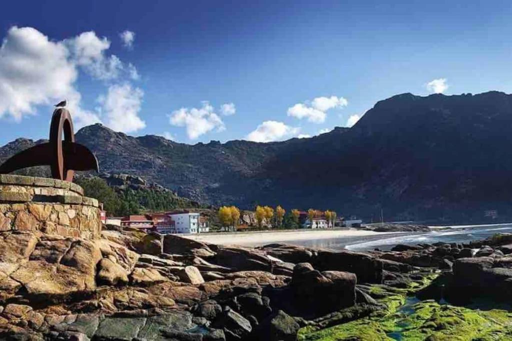 Solpor De Ezaro Villa Dumbría Buitenkant foto