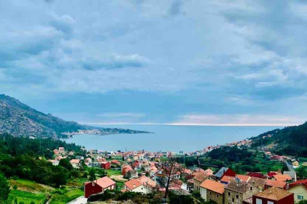 Solpor De Ezaro Villa Dumbría Buitenkant foto